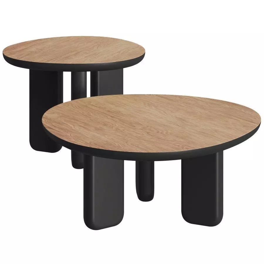 Liu Jo Living Collection Caillou Coffee Tables 3D model_0