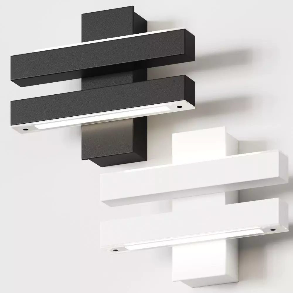 Ilfari Artys H4 and Cross Pendant lamps 3D model_0