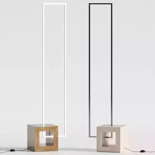 Foris lOrigine delle Idee Mondrian Terra Singola Floor Lamps
