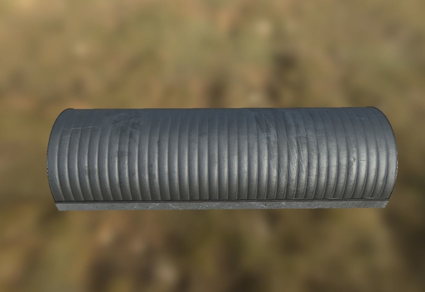 Hangar game ready Free low-poly 3D model_6