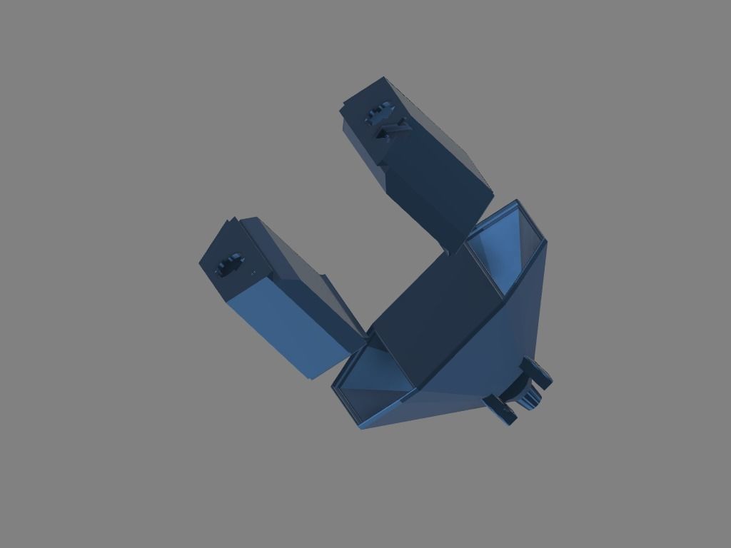 Hopper and battery for Tarot 650 Trichogramma 3D print model_11