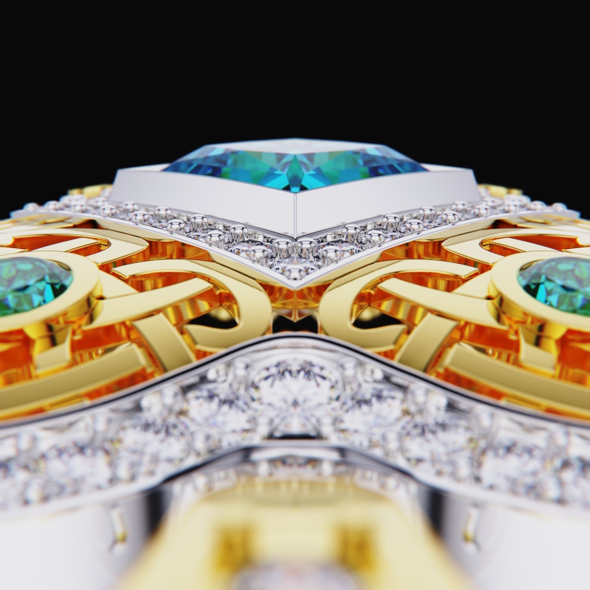 Heart Pendant 3D print model_2