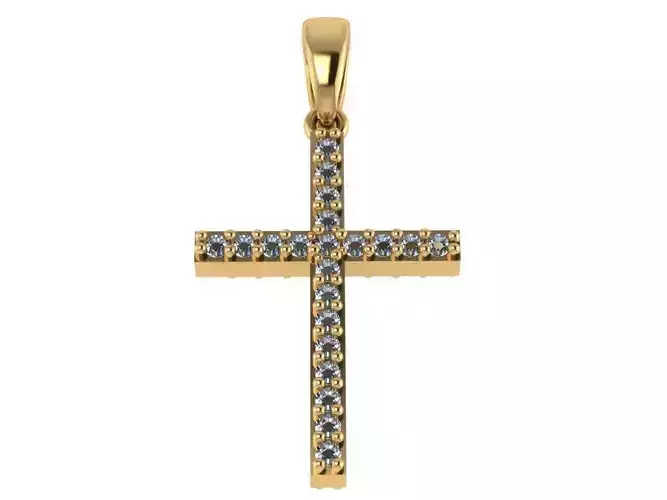 Cross Pendant 03 stl