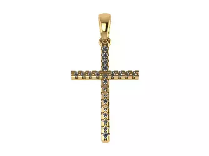 Cross Pendant 04 stl