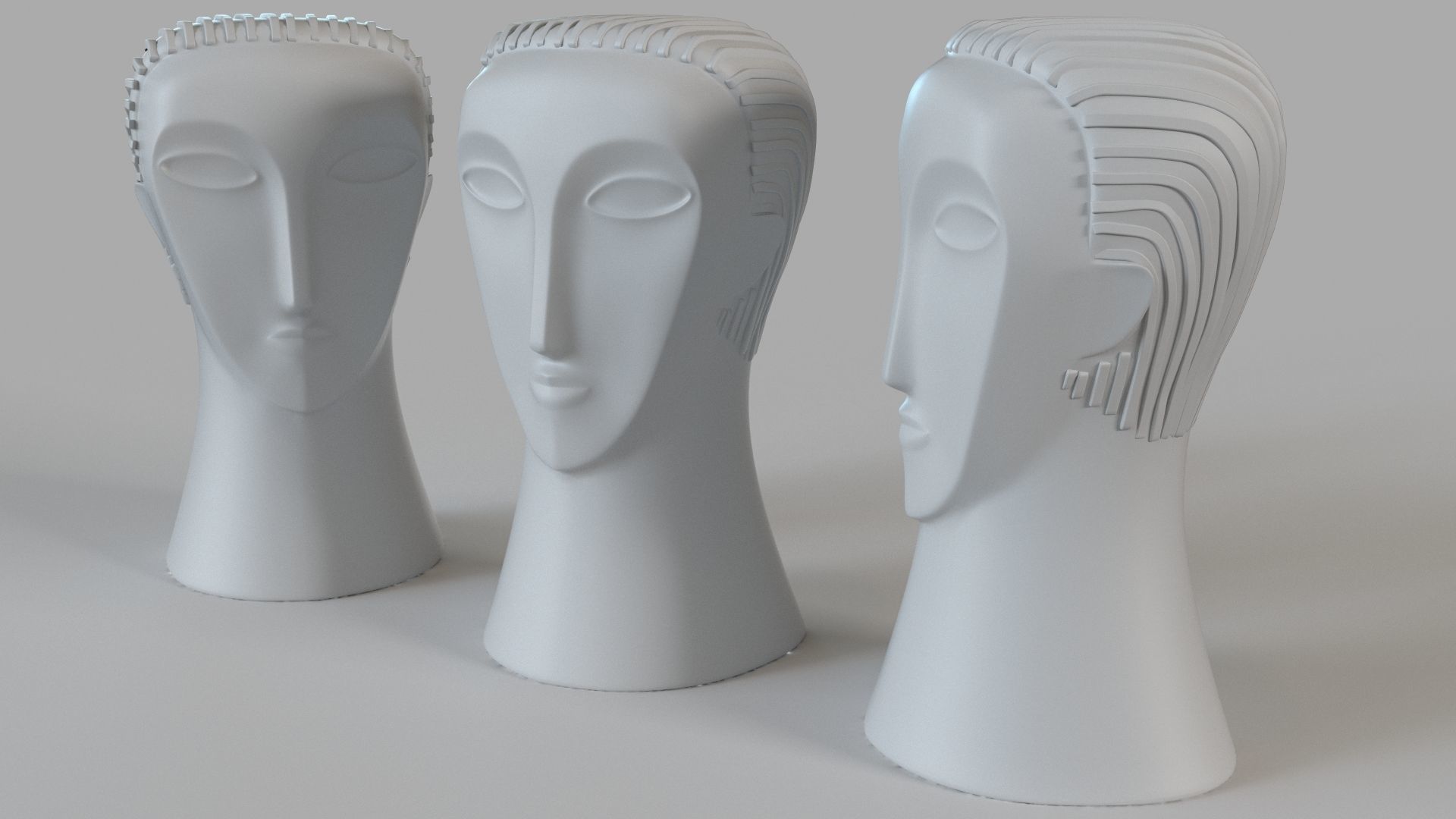 Atlas Bust 3D model_3