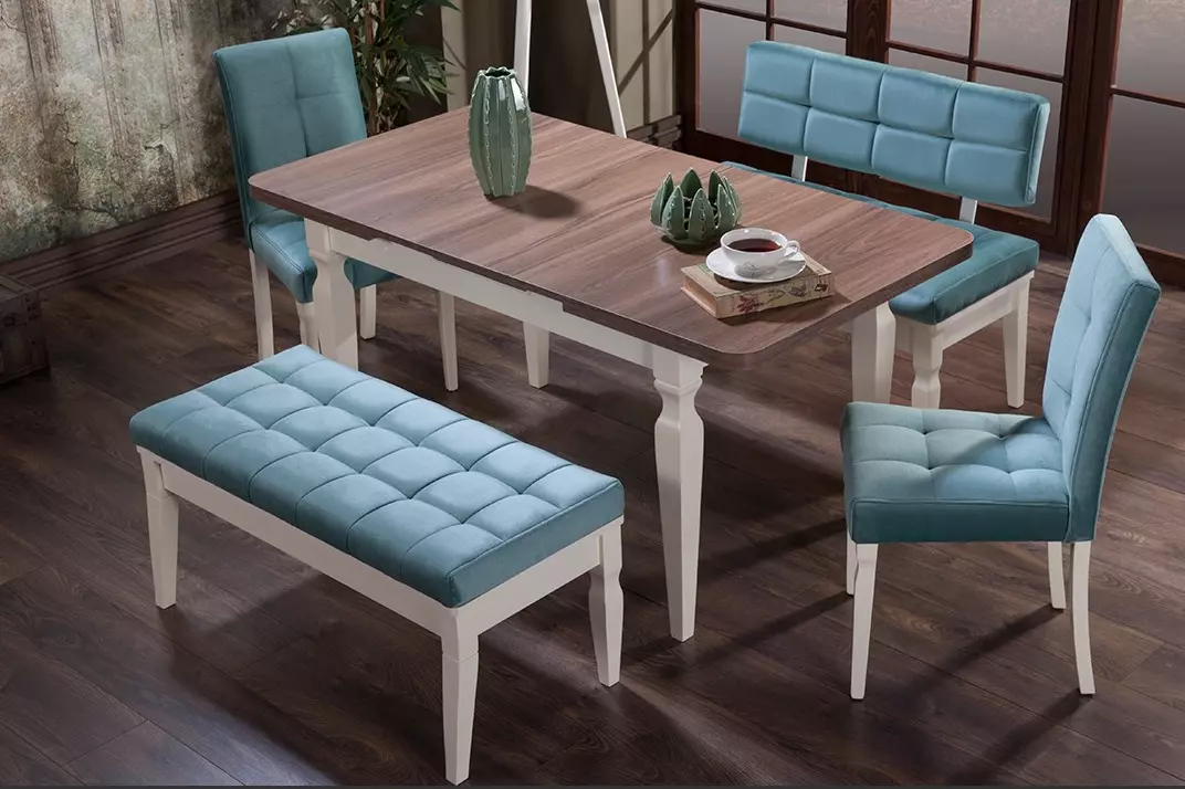 Dining Table 3D Basic Lux Modern  Free 3D model_0