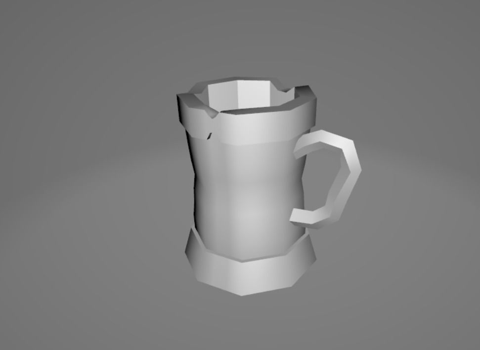 Lowpoly Package - Vikings Low-poly 3D model_8