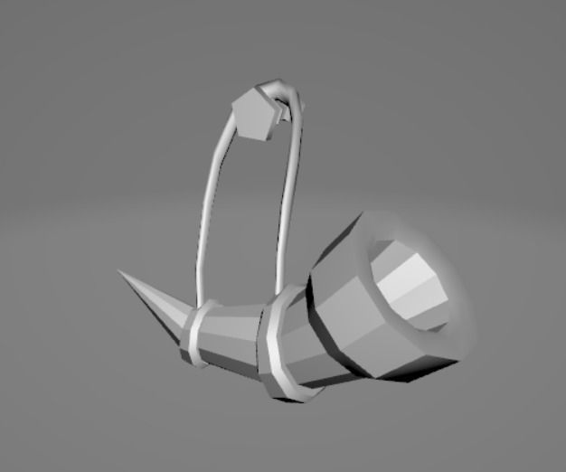 Lowpoly Package - Vikings Low-poly 3D model_7