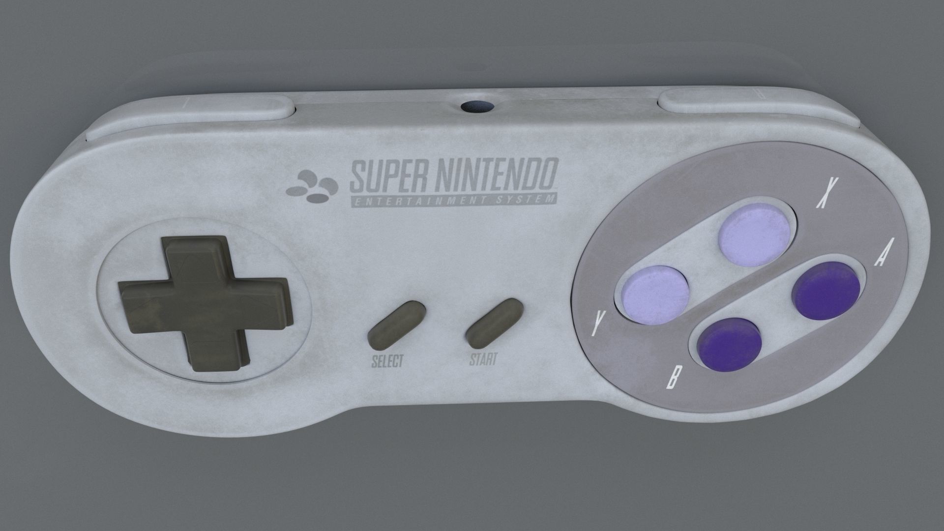 Nintendo Controller Low-poly 3D model_2