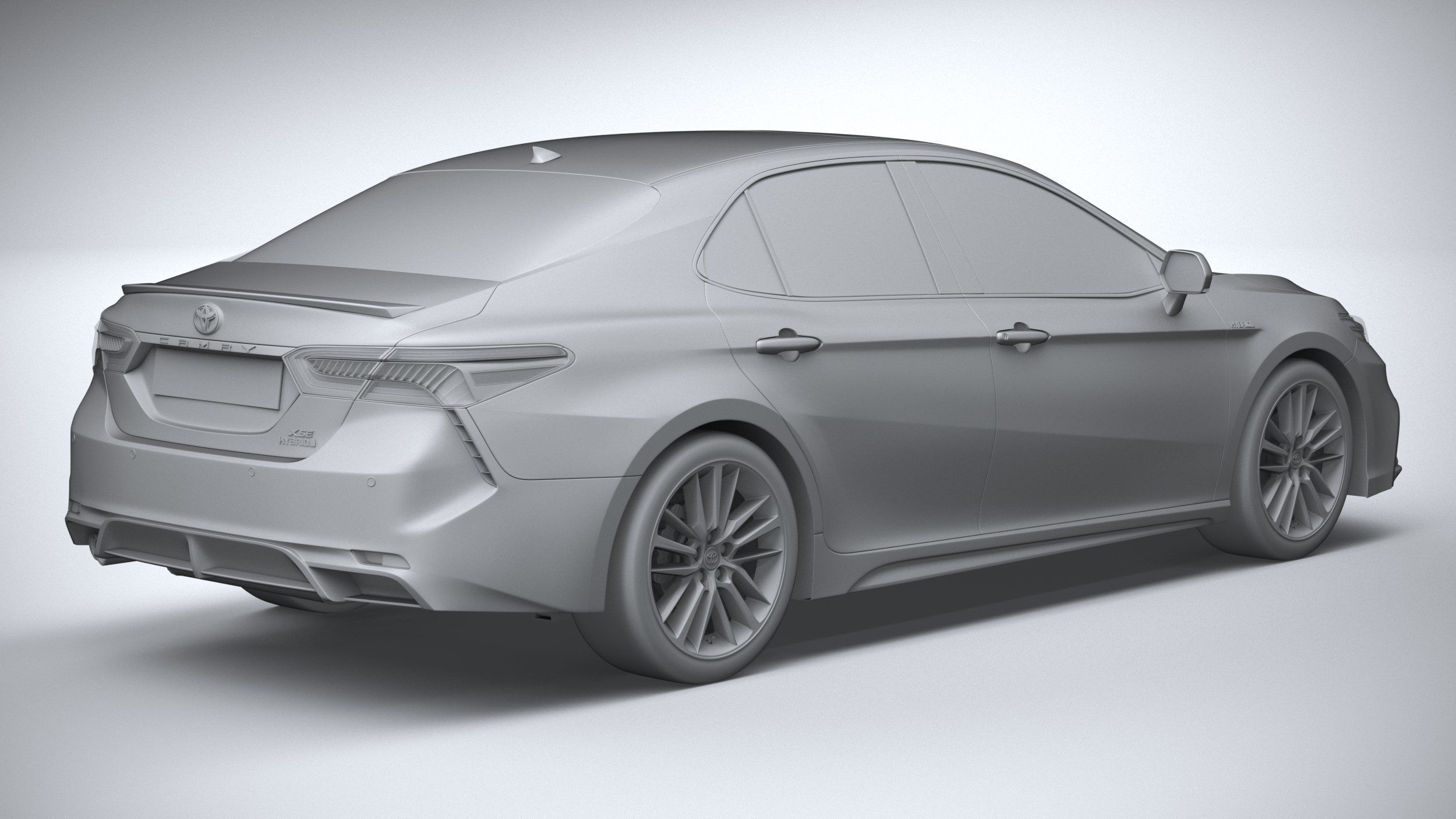 Toyota Camry XSE 2021 3D model_25