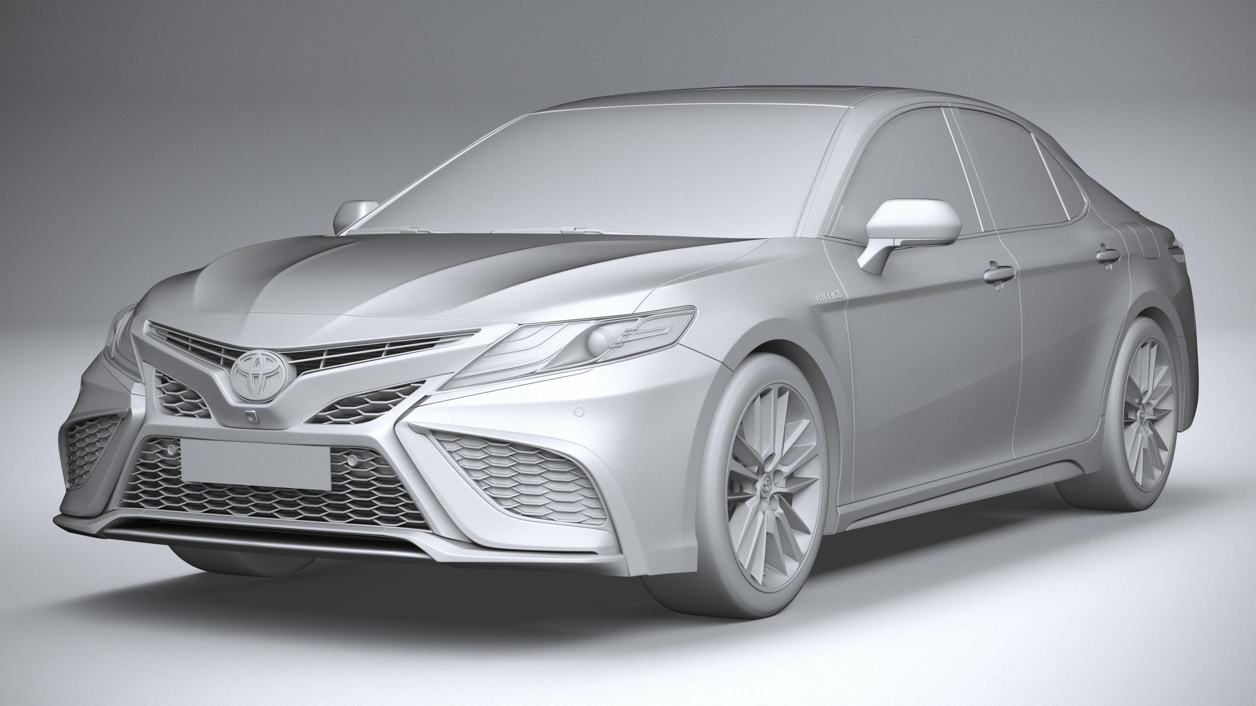 Toyota Camry XSE 2021 3D model_20