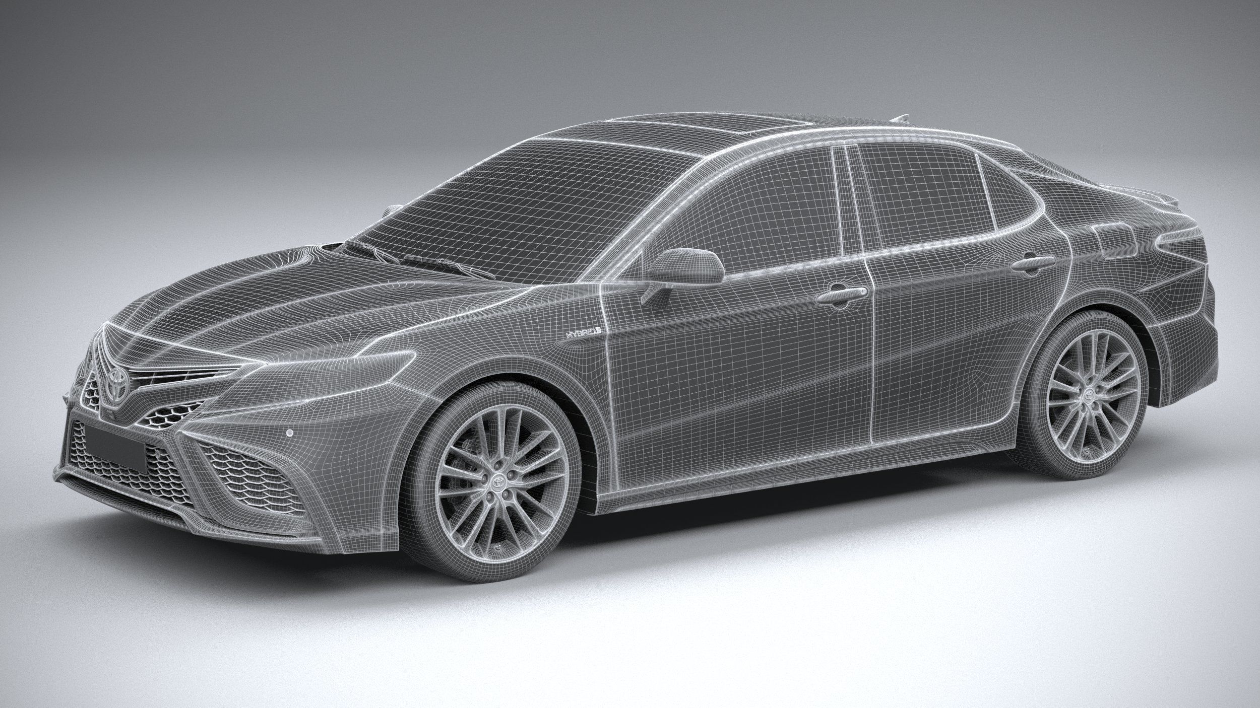 Toyota Camry XSE 2021 3D model_26