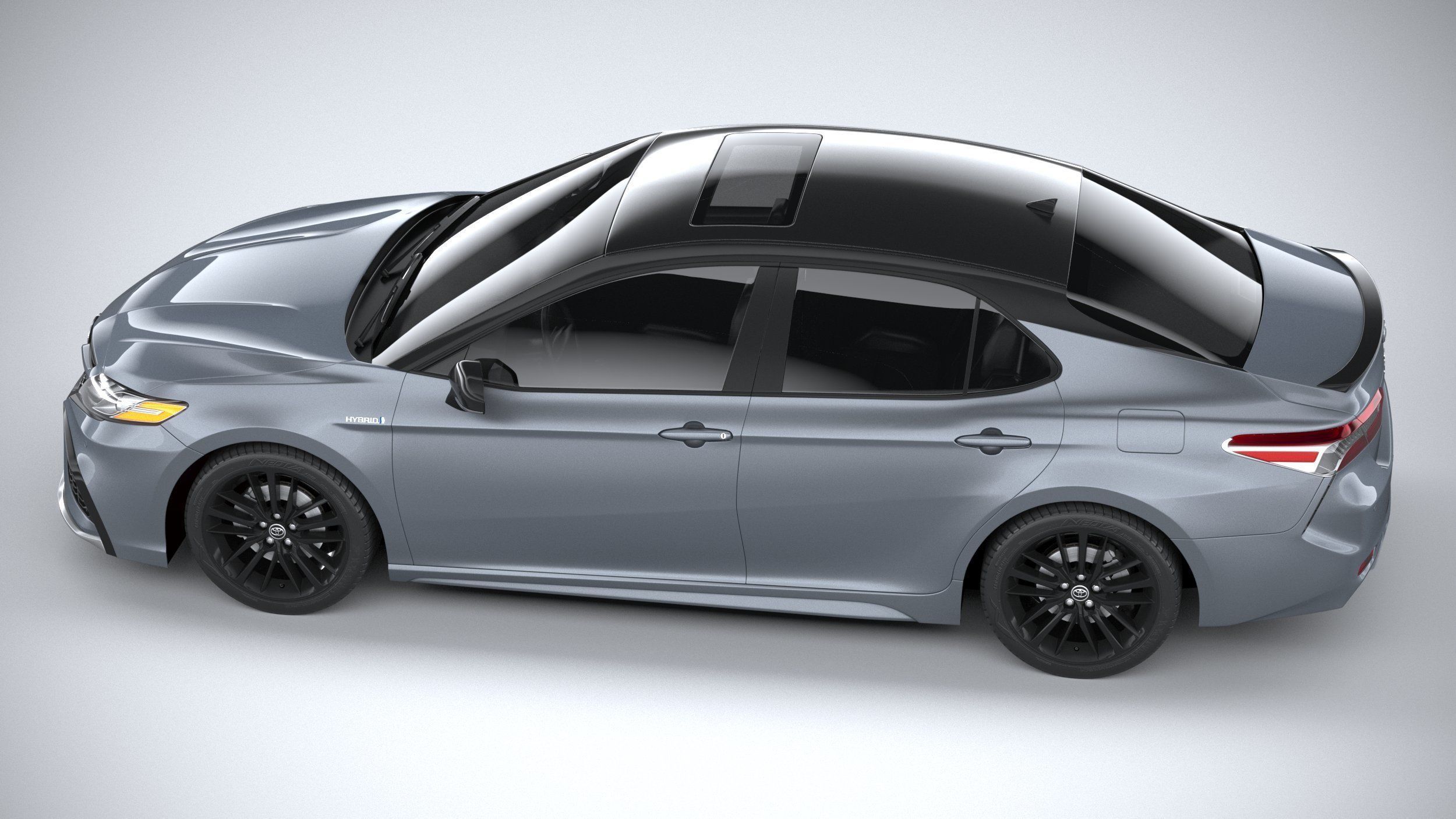 Toyota Camry XSE 2021 3D model_9