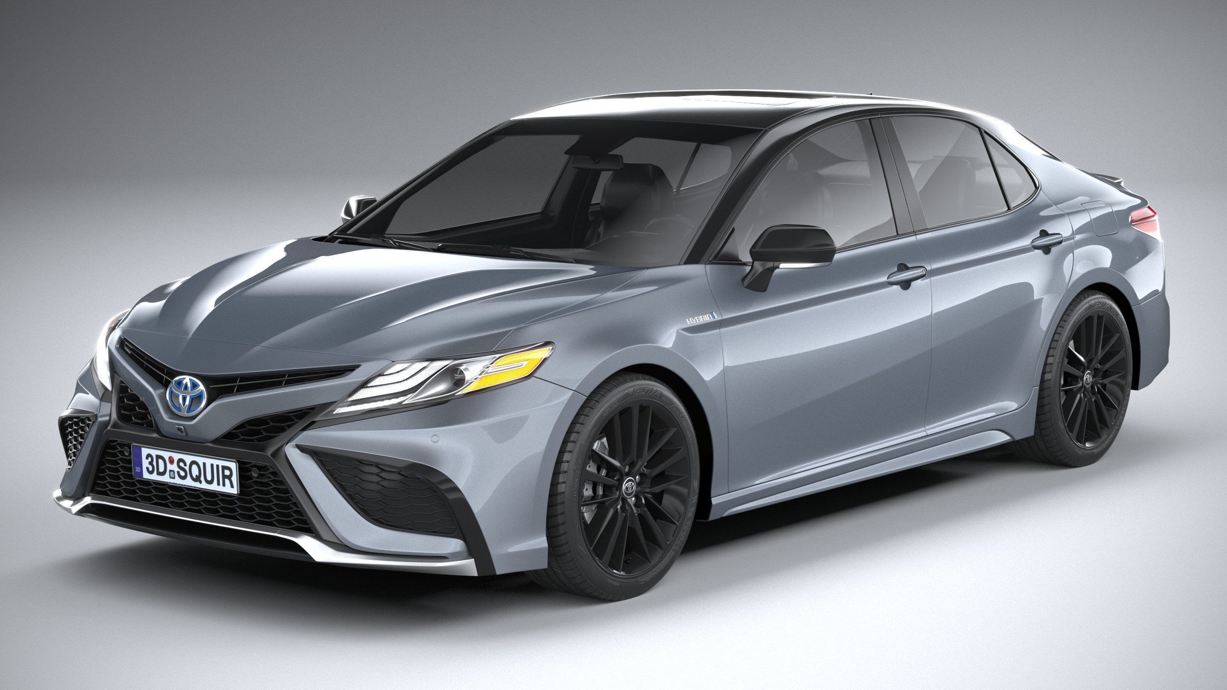Toyota Camry XSE 2021 3D model_1
