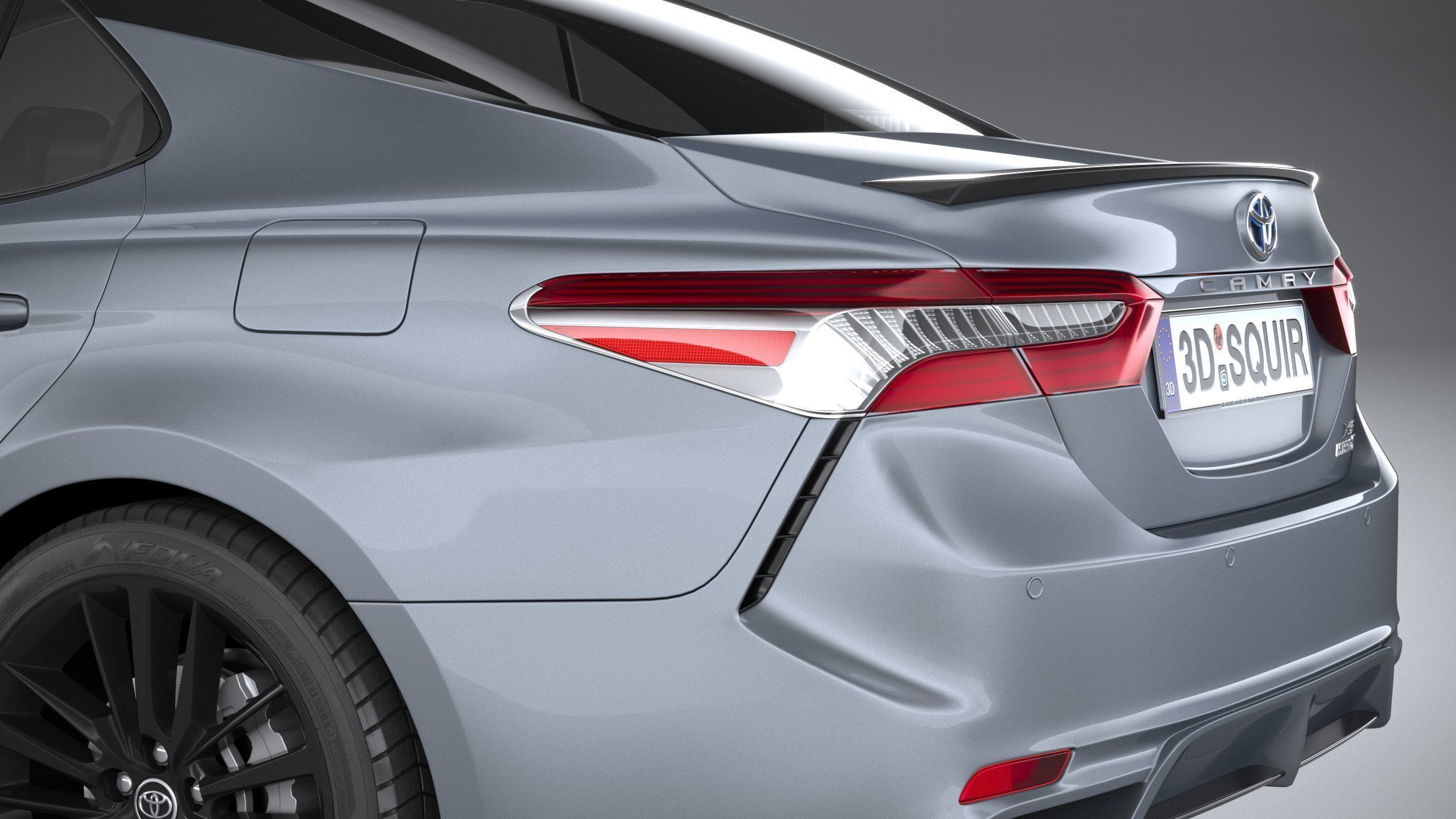 Toyota Camry XSE 2021 3D model_6