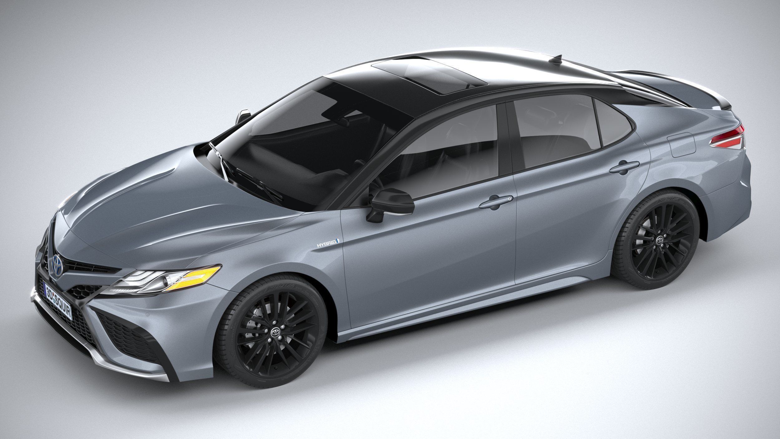 Toyota Camry XSE 2021 3D model_7