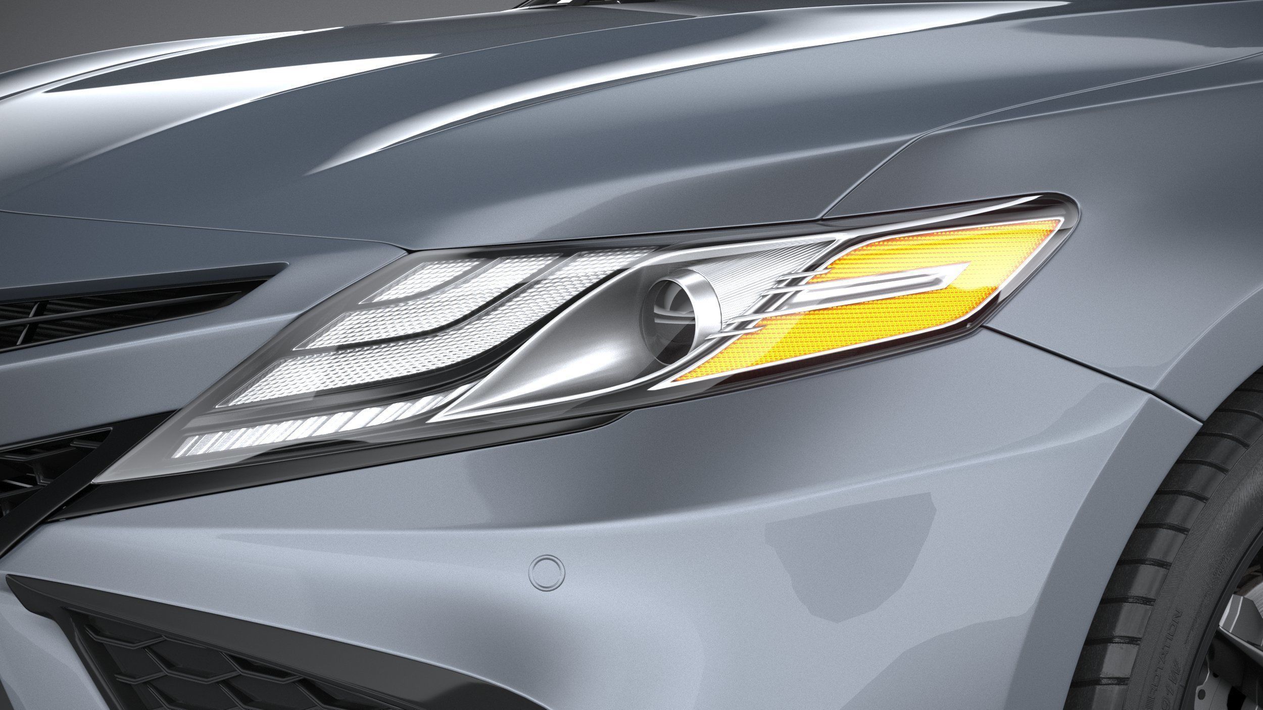 Toyota Camry XSE 2021 3D model_14