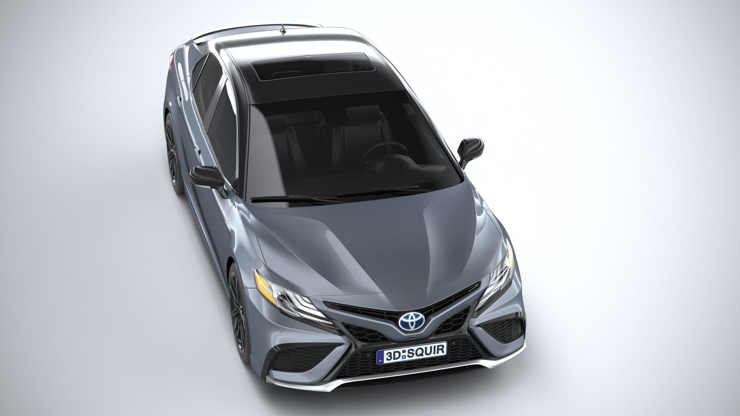 Toyota Camry XSE 2021 3D model_12