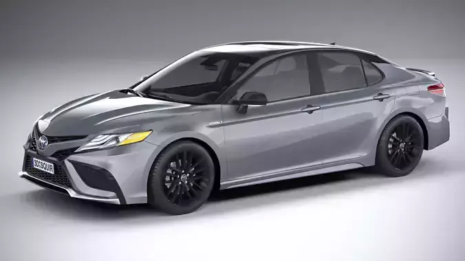 Toyota Camry XSE 2021 3D model