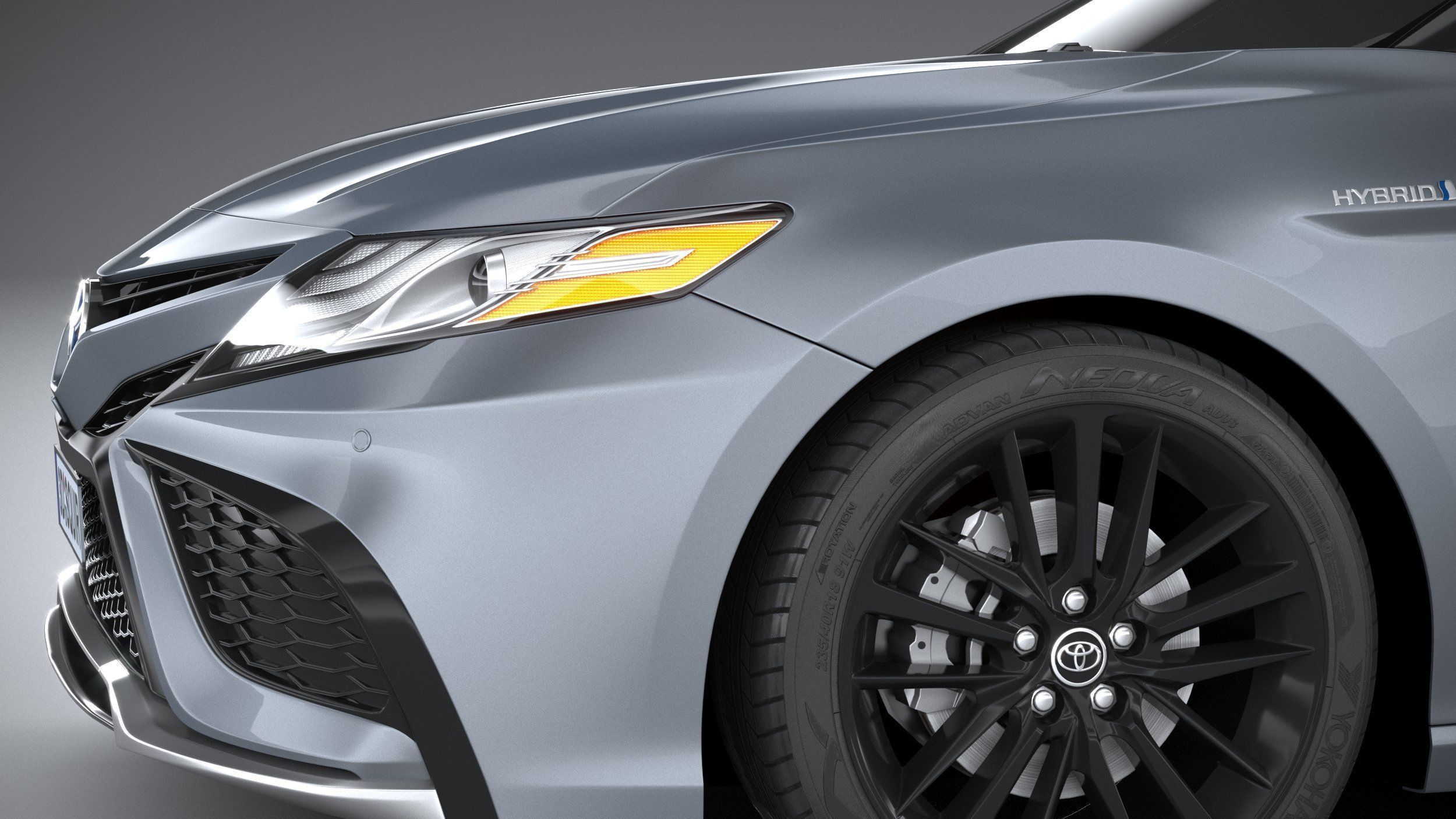 Toyota Camry XSE 2021 3D model_3