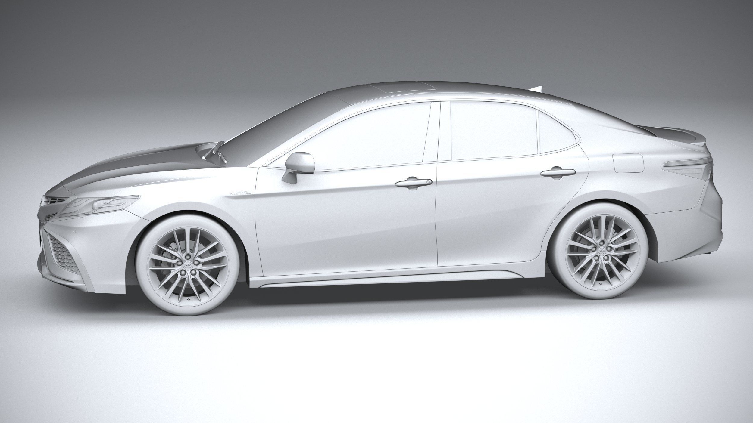 Toyota Camry XSE 2021 3D model_22