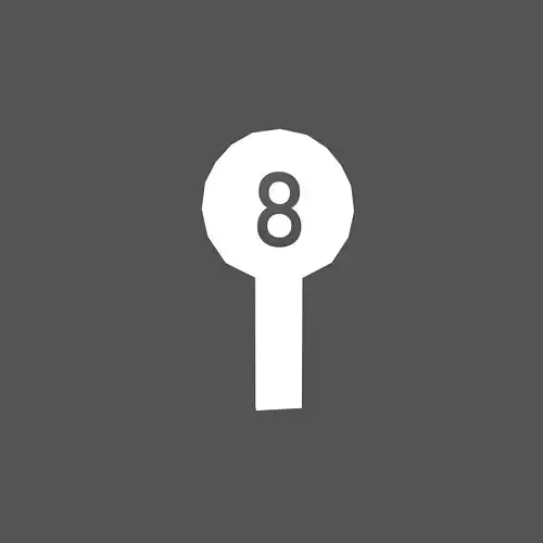 Judges Scorecard v1 013 Low-poly 3D model