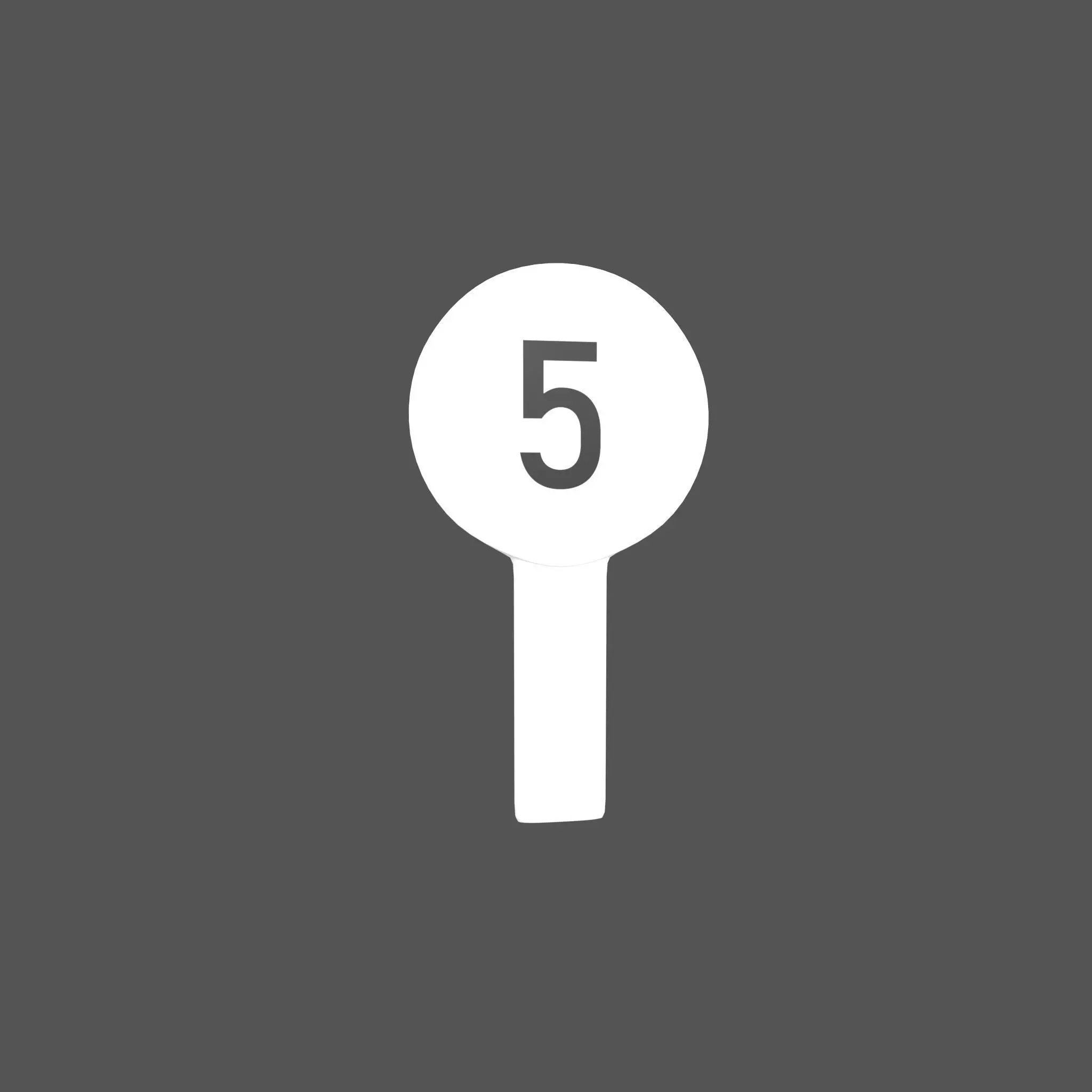 Judges Scorecard v2 010 Low-poly 3D model_0