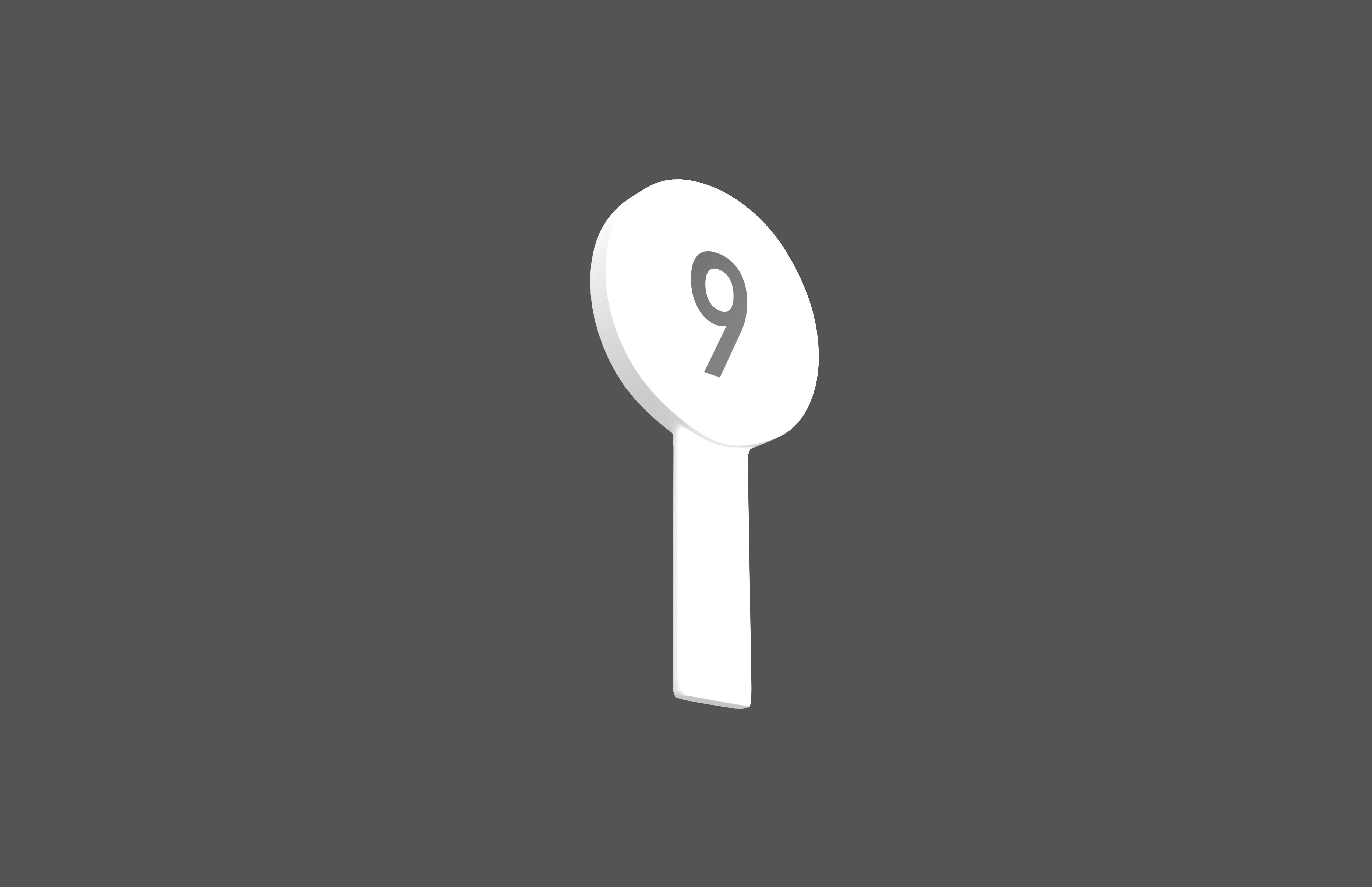 Judges Scorecard v2 014 Low-poly 3D model_1