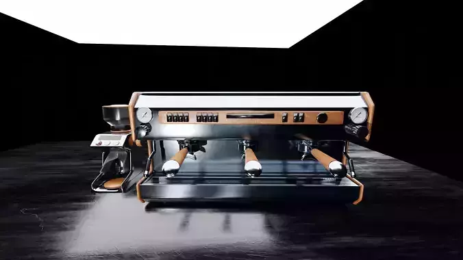 Espresso Machine with Grinder