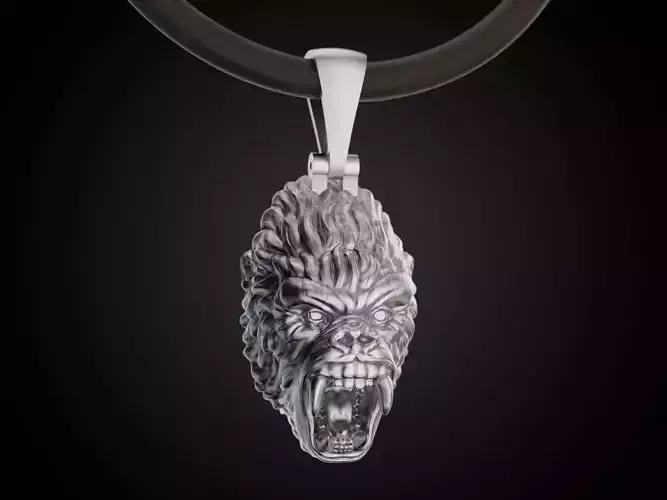 Gorilla pendant