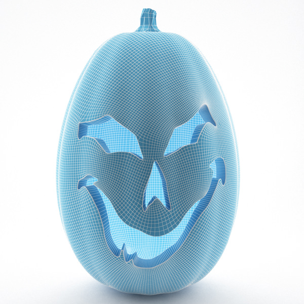 Halloween Pumpkins Pack 3D model_9