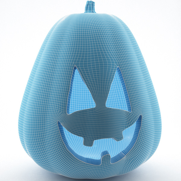 Halloween Pumpkins Pack 3D model_5