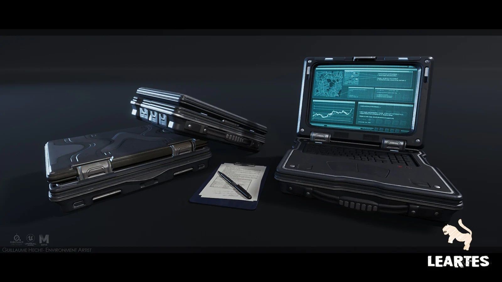 The Rally Point Military Props Low-poly 3D model_8