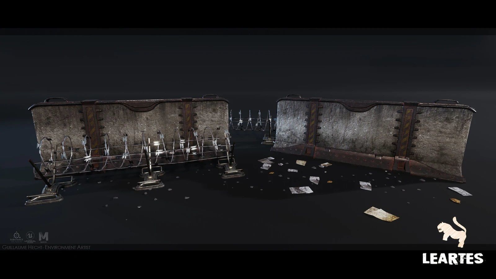 The Rally Point Military Props Low-poly 3D model_10