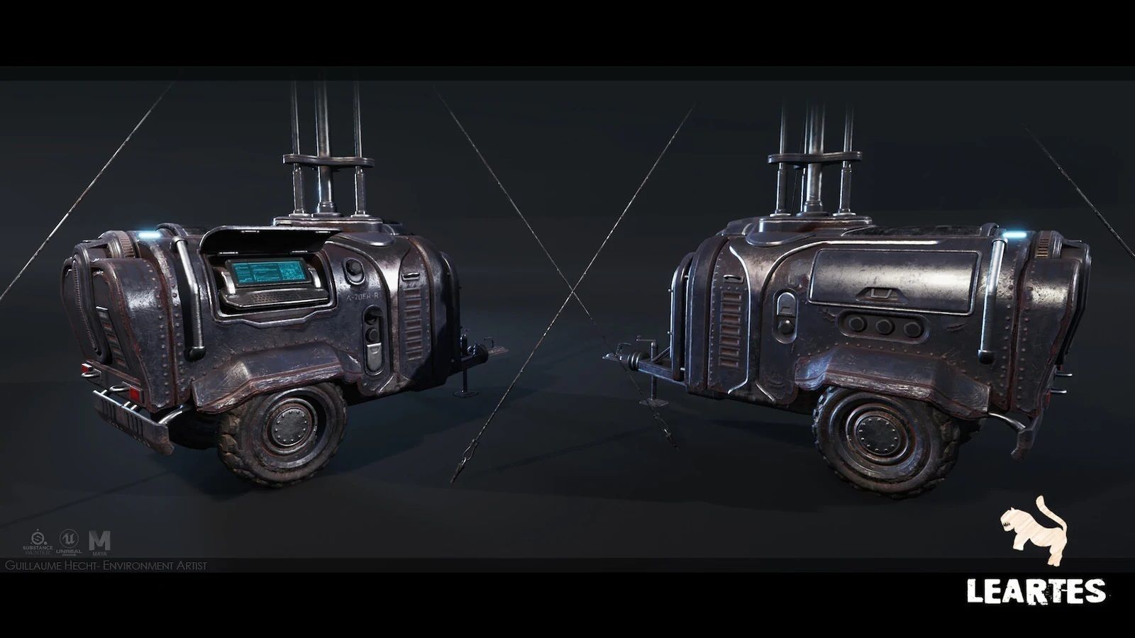 The Rally Point Military Props Low-poly 3D model_6