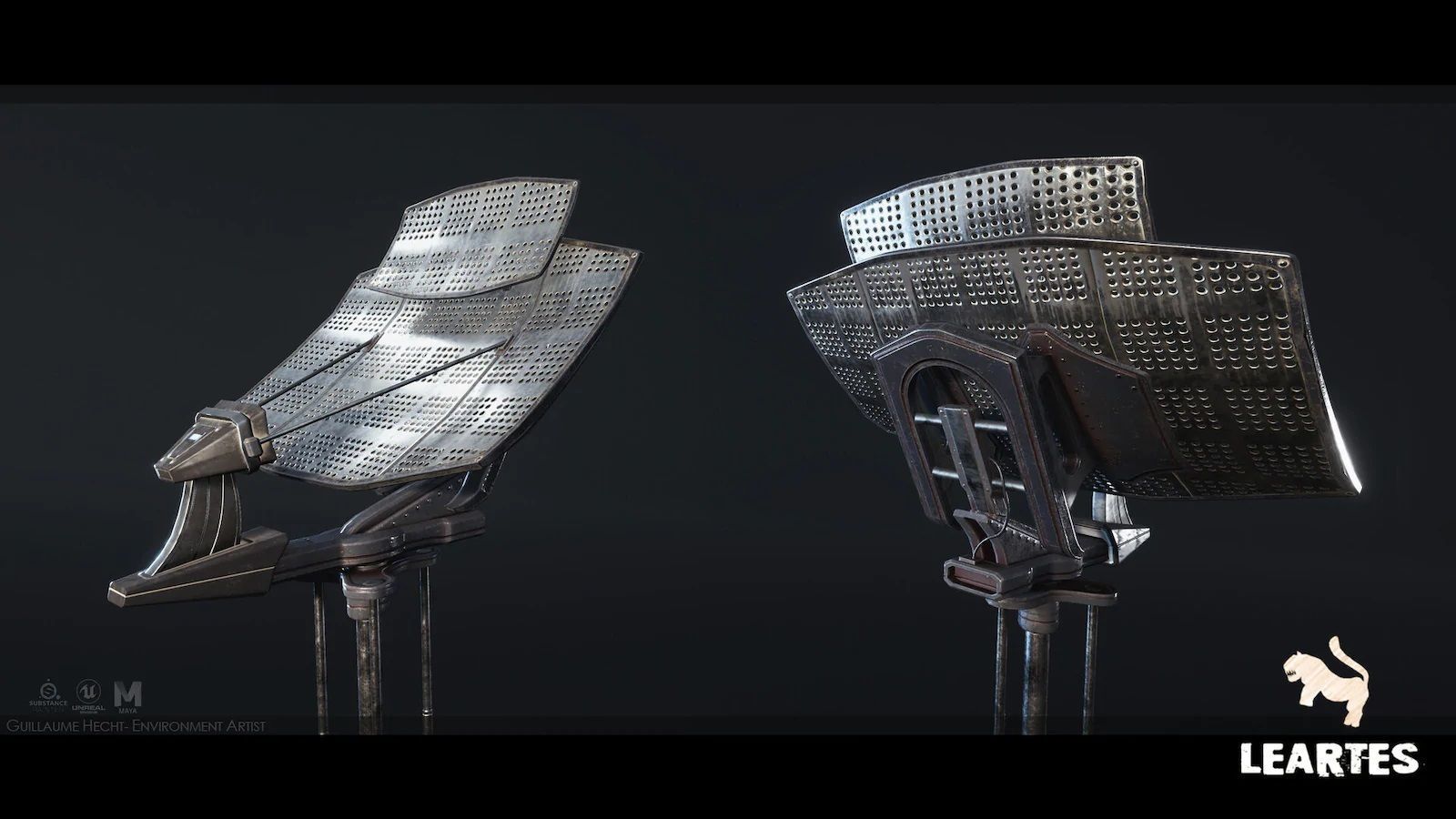 The Rally Point Military Props Low-poly 3D model_5