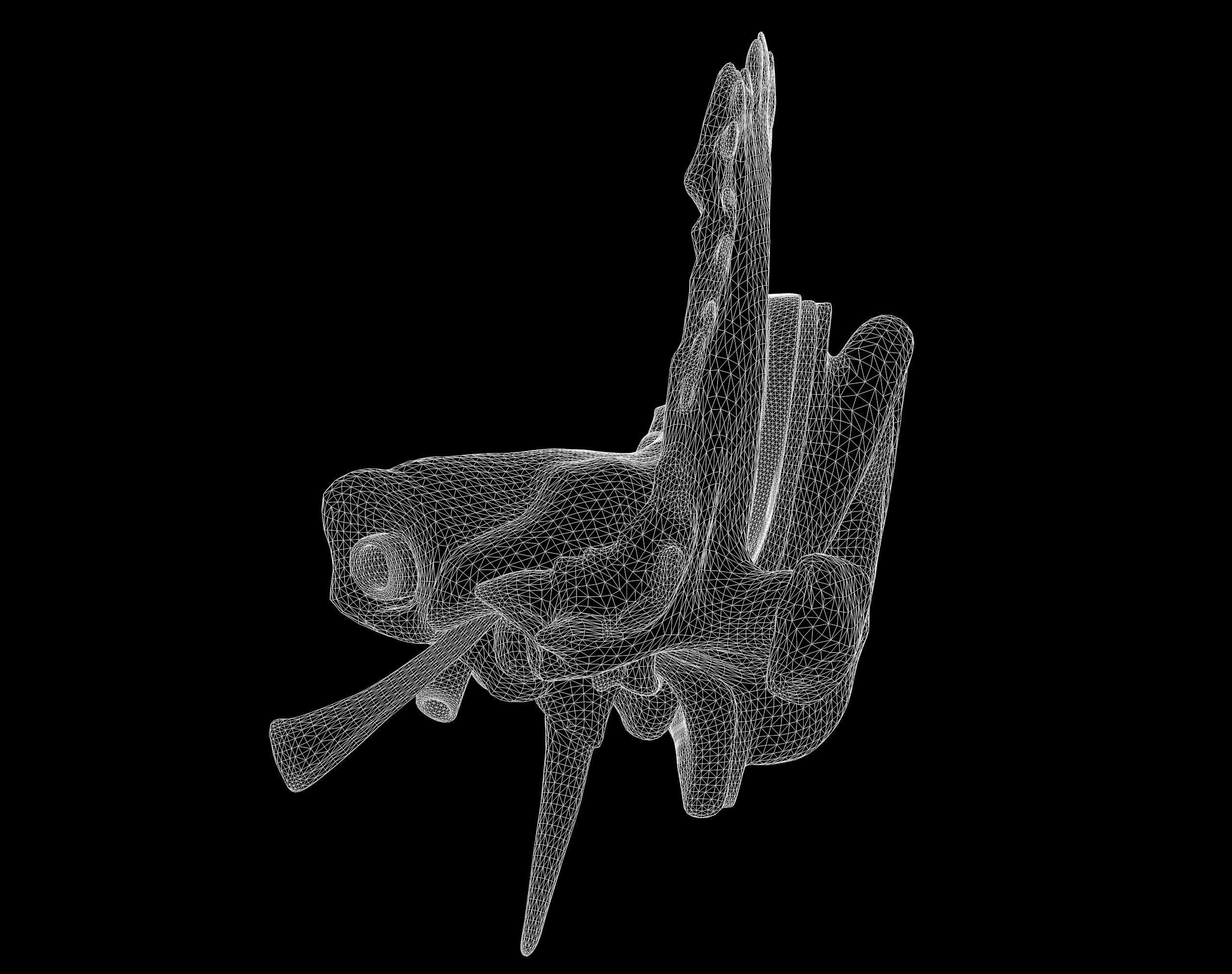 Ear Structure Anatomy Section 3D model_12