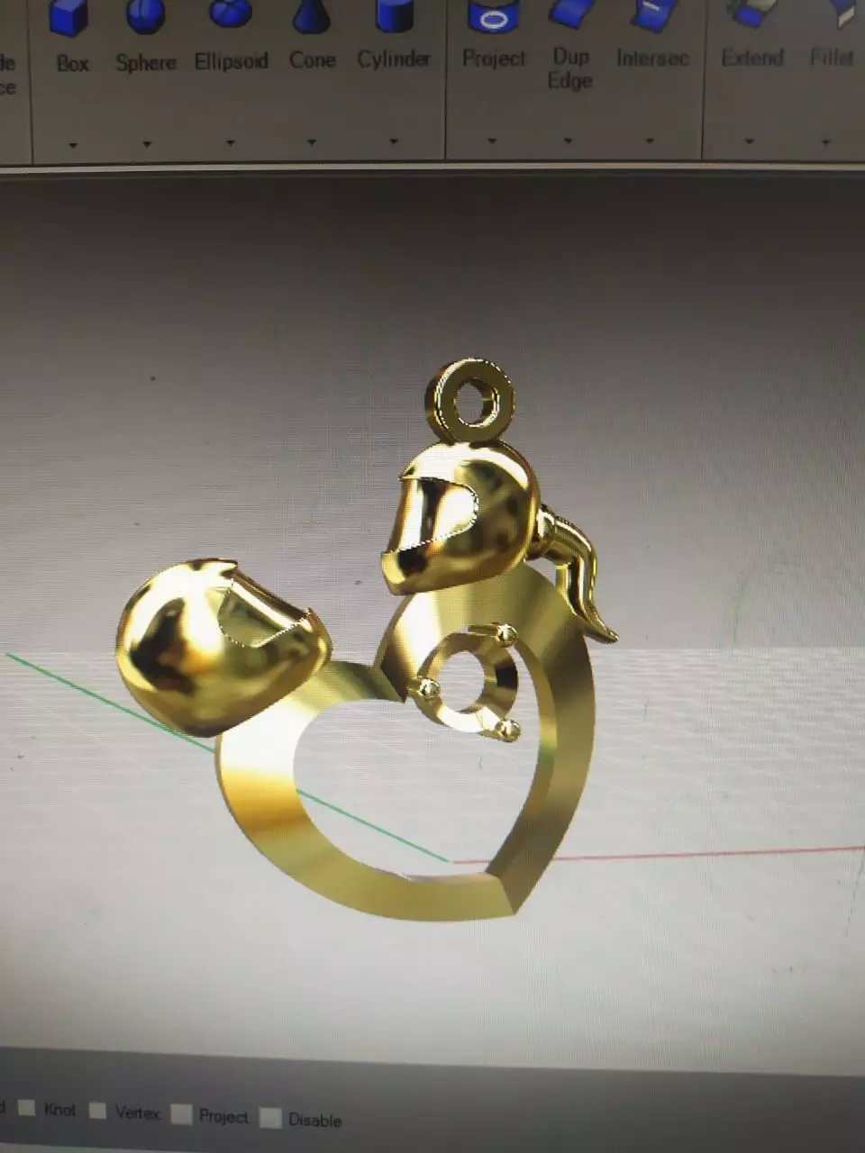 earring pendant Free 3D model
