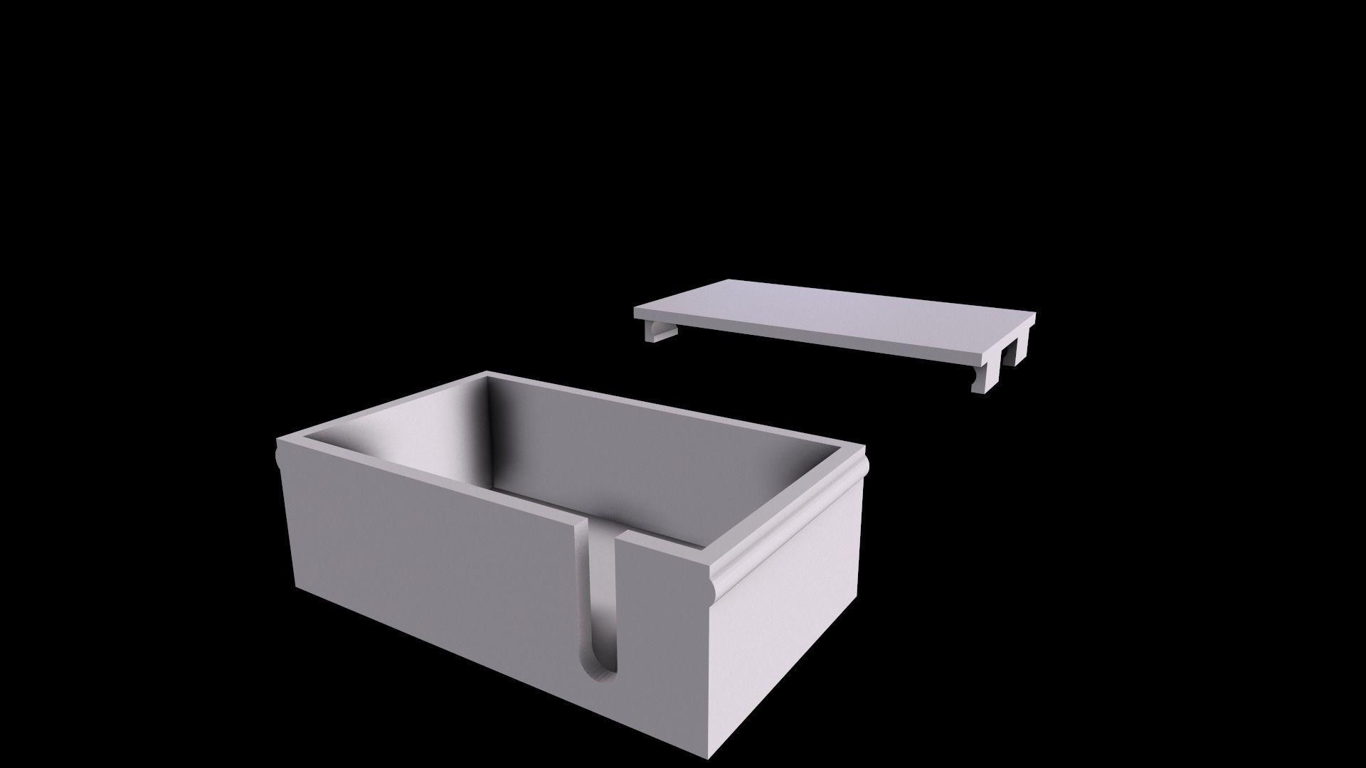 Batmobile JUSTICE LEAGUE STL  3D print model_14