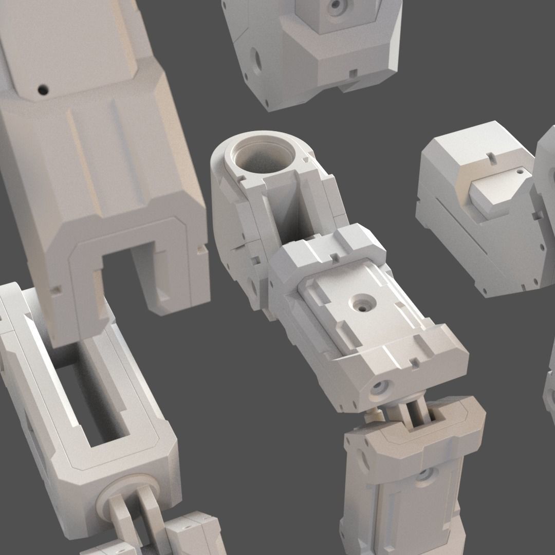 MECHA DETAILS KIT-BASH 3D model_57