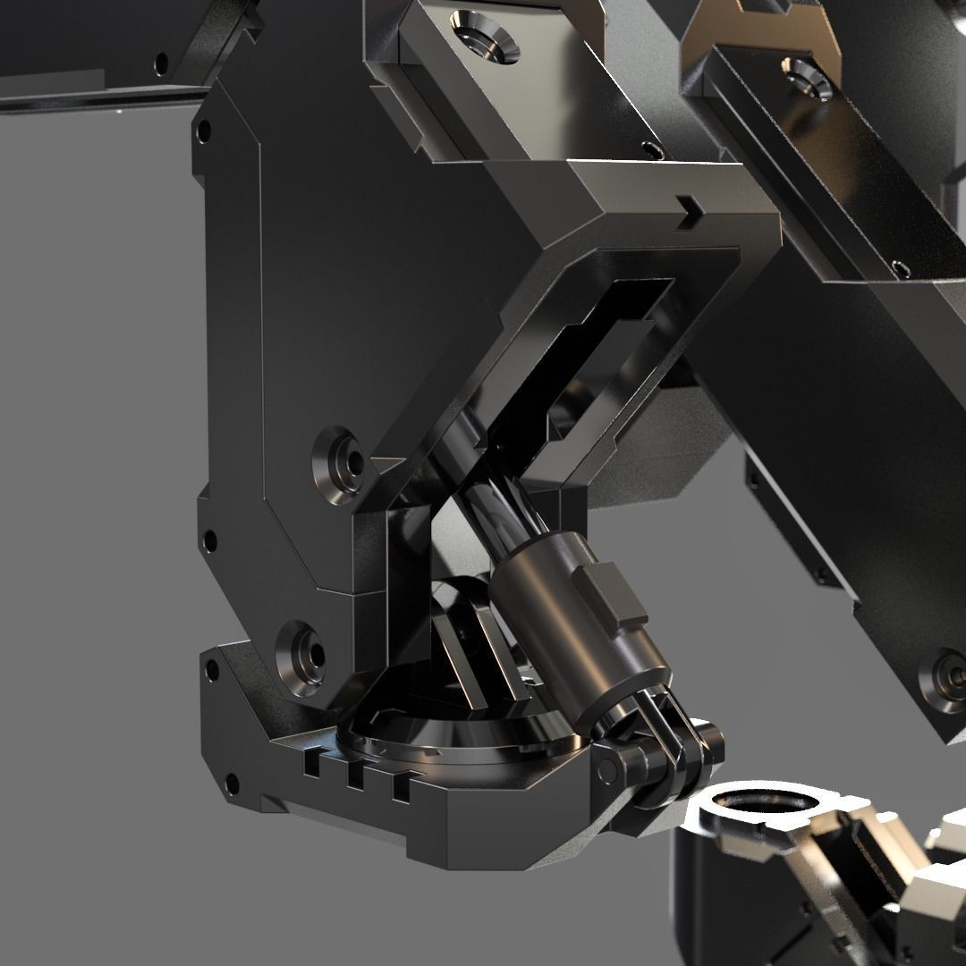 MECHA DETAILS KIT-BASH 3D model_4