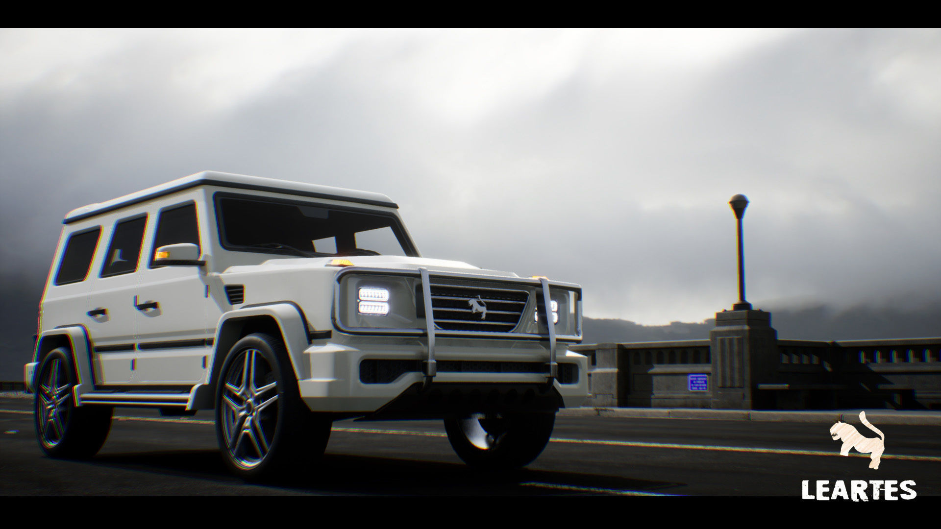 SUV 01 Driveable  Animated  Realistic Low-poly 3D model_11