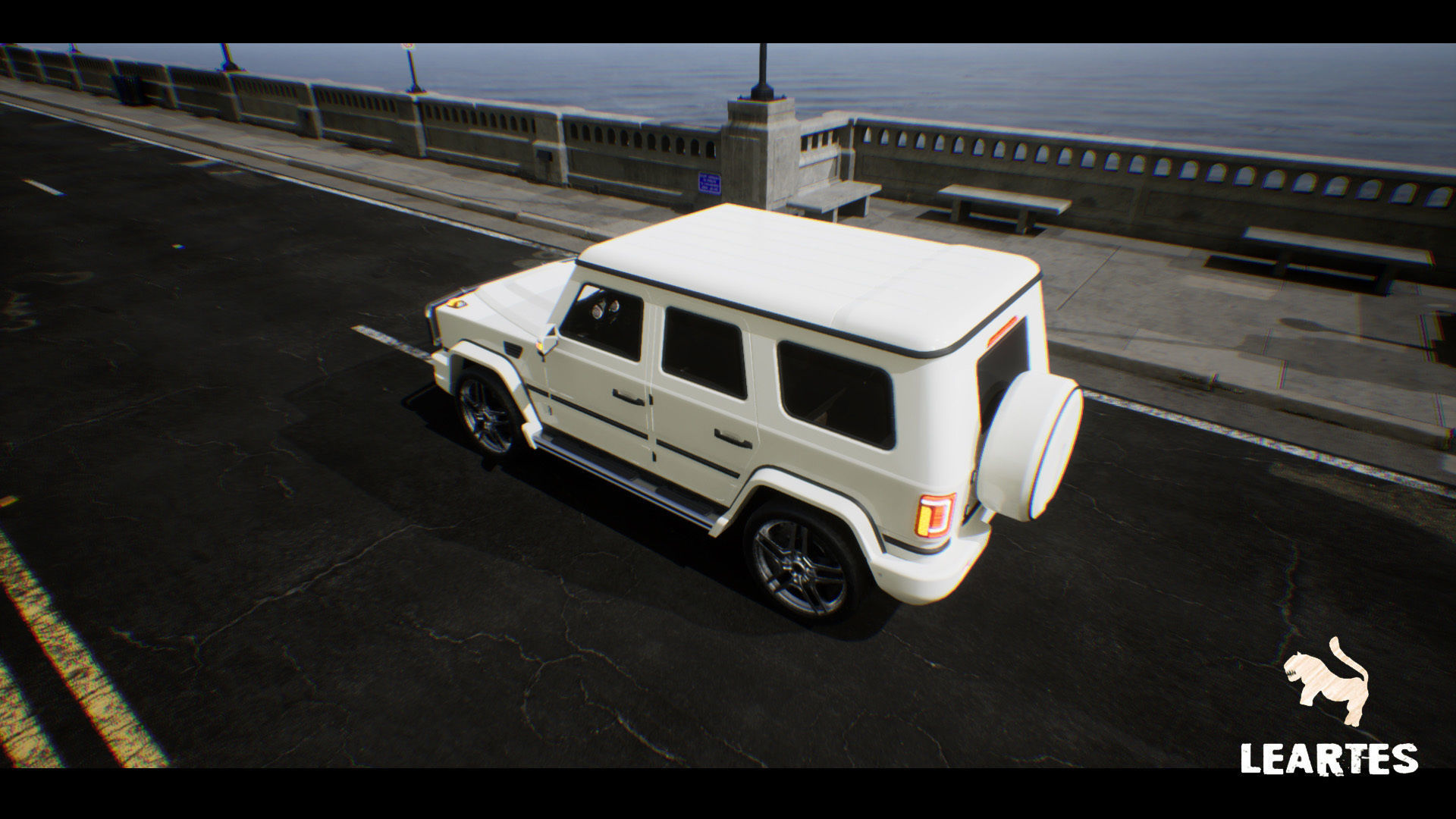 SUV 01 Driveable  Animated  Realistic Low-poly 3D model_12