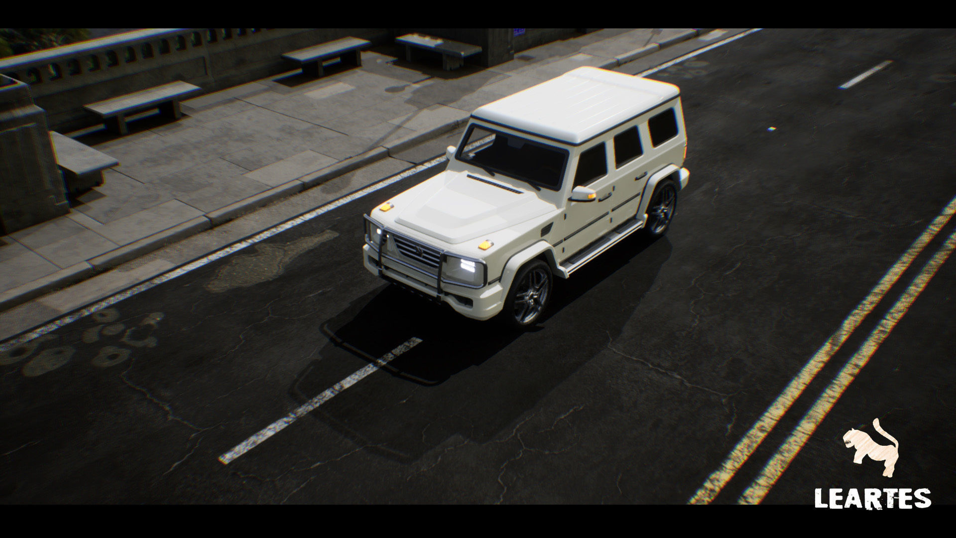 SUV 01 Driveable  Animated  Realistic Low-poly 3D model_9