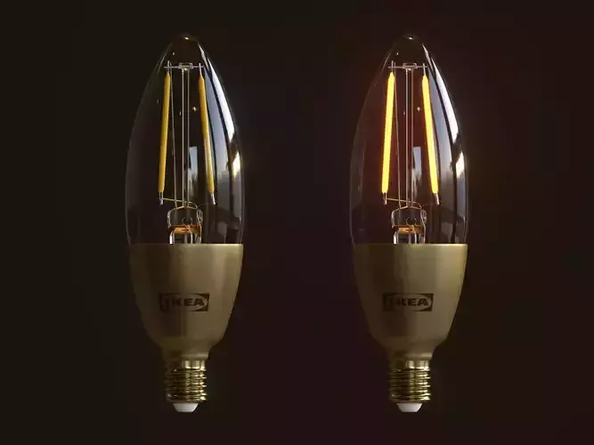 Rollsbo Led Bulb IKEA 3D model