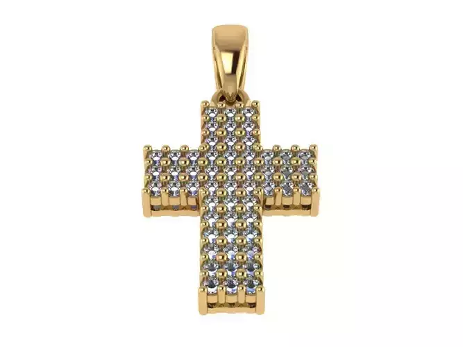 Cross Pendant 12 stl