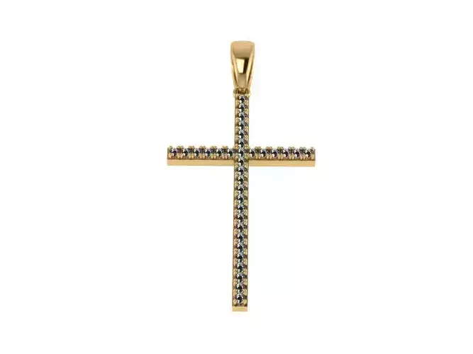Cross Pendant 16 stl