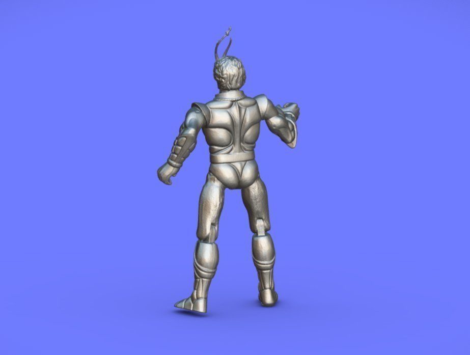 80s SECTAURS FIGURE - 3D SCAN 3D print model_3