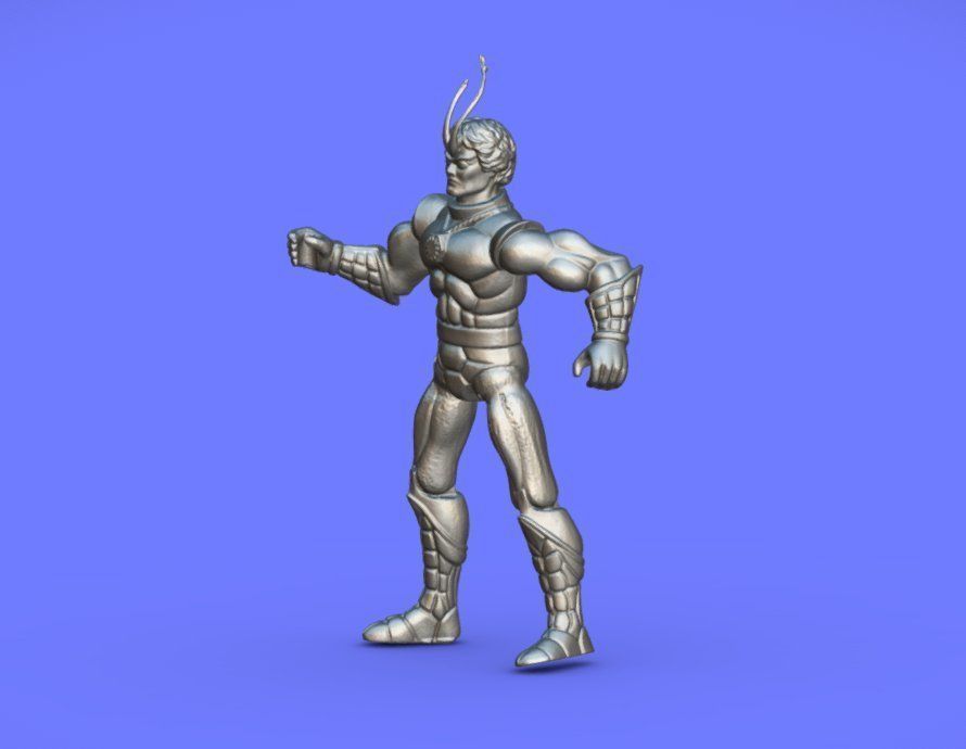 80s SECTAURS FIGURE - 3D SCAN 3D print model_2