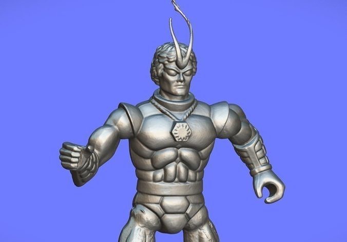 80s SECTAURS FIGURE - 3D SCAN 3D print model